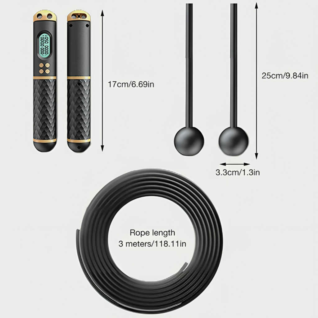 AussiePick Digital Cordless Jump Rope